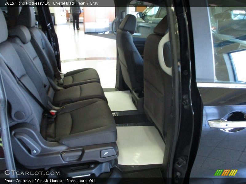Crystal Black Pearl / Gray 2019 Honda Odyssey EX