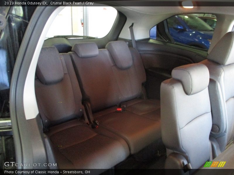 Crystal Black Pearl / Gray 2019 Honda Odyssey EX
