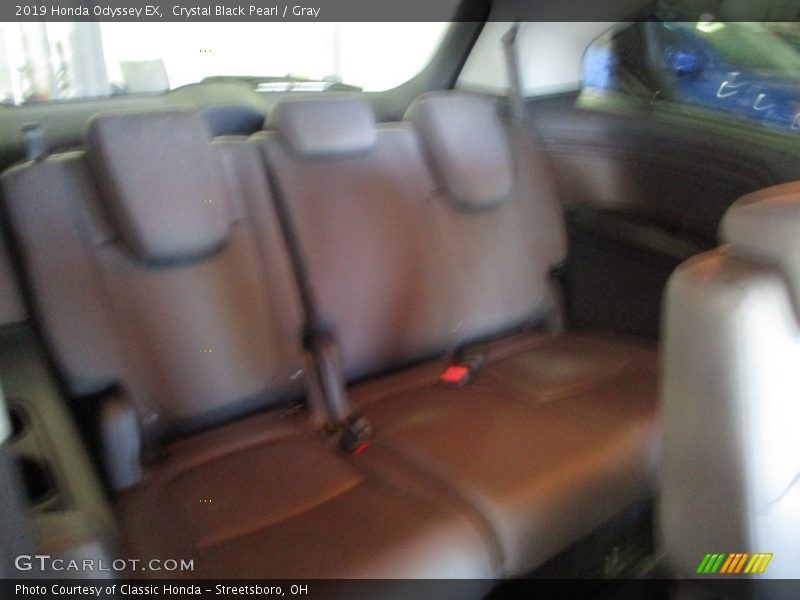 Crystal Black Pearl / Gray 2019 Honda Odyssey EX