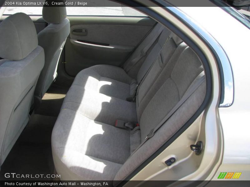 Cream Gold / Beige 2004 Kia Optima LX V6