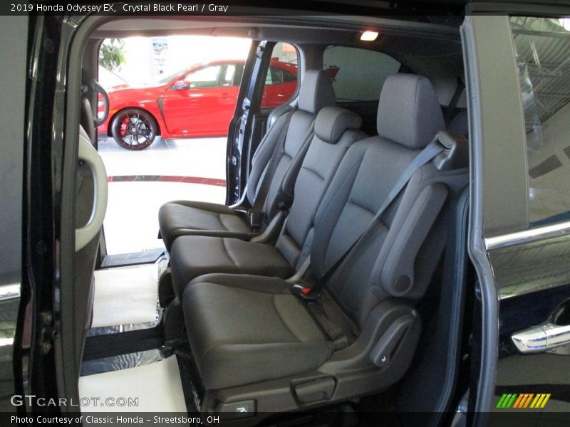 Crystal Black Pearl / Gray 2019 Honda Odyssey EX