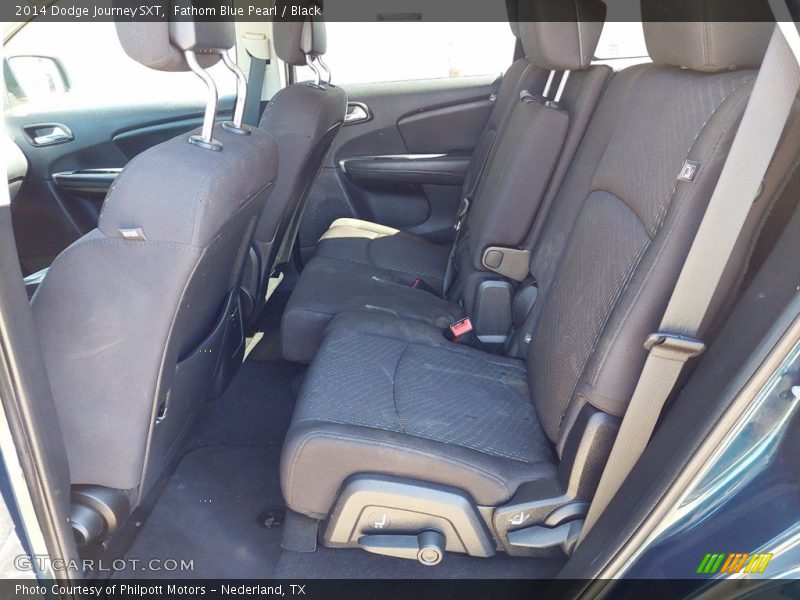 Fathom Blue Pearl / Black 2014 Dodge Journey SXT