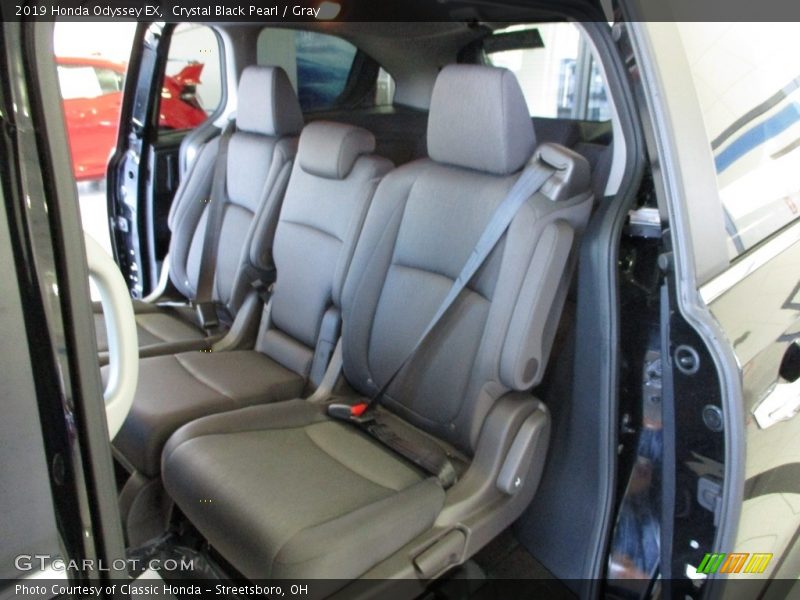 Crystal Black Pearl / Gray 2019 Honda Odyssey EX
