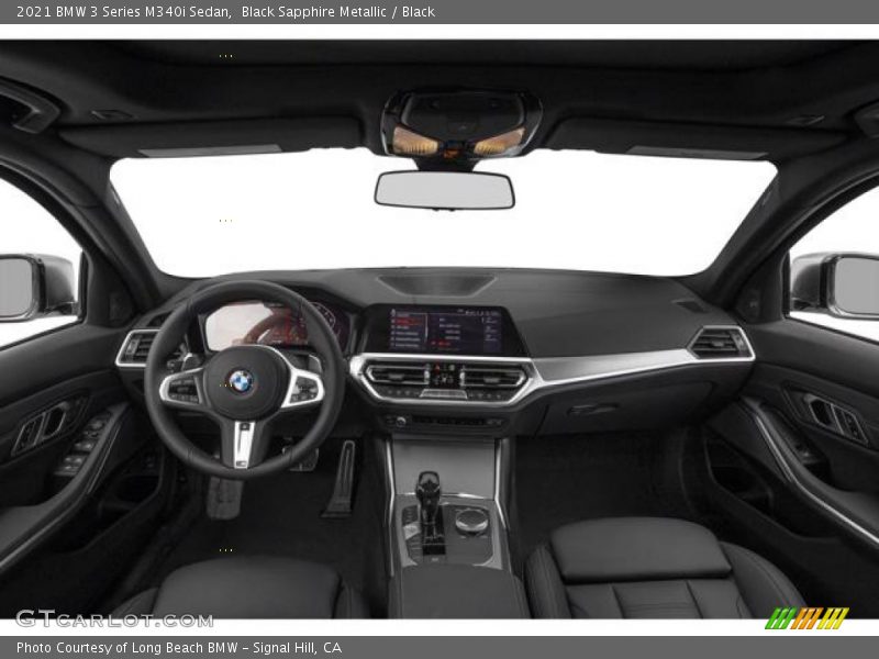 Black Sapphire Metallic / Black 2021 BMW 3 Series M340i Sedan