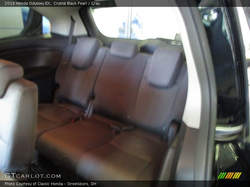 Crystal Black Pearl / Gray 2019 Honda Odyssey EX