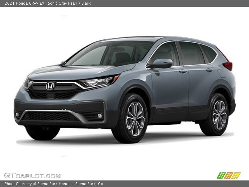 Sonic Gray Pearl / Black 2021 Honda CR-V EX