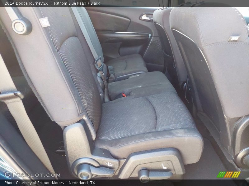 Fathom Blue Pearl / Black 2014 Dodge Journey SXT