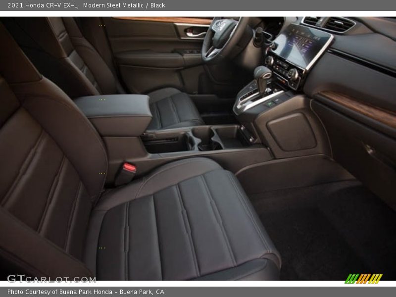 Modern Steel Metallic / Black 2021 Honda CR-V EX-L