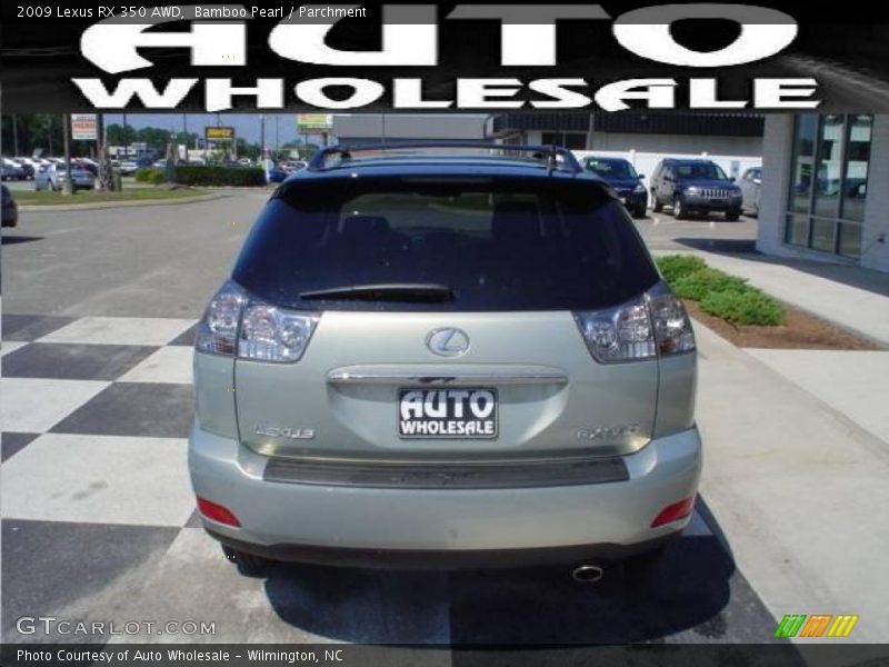 Bamboo Pearl / Parchment 2009 Lexus RX 350 AWD