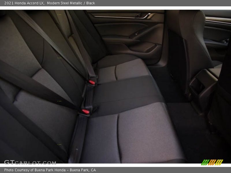 Modern Steel Metallic / Black 2021 Honda Accord LX