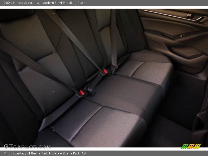 Modern Steel Metallic / Black 2021 Honda Accord LX