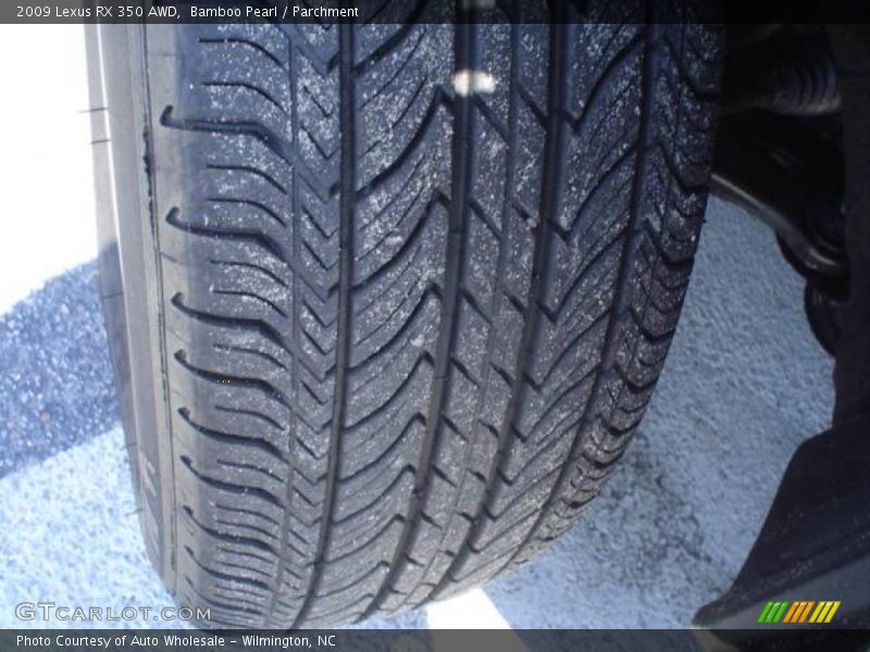 Bamboo Pearl / Parchment 2009 Lexus RX 350 AWD