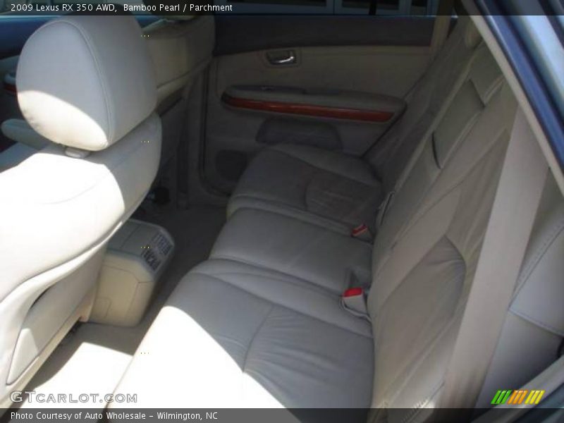 Bamboo Pearl / Parchment 2009 Lexus RX 350 AWD