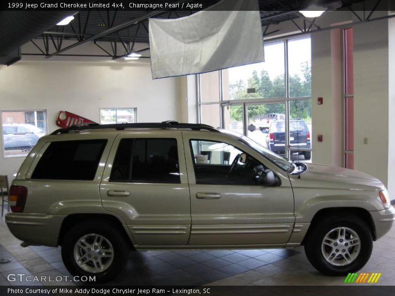 Champagne Pearl / Agate 1999 Jeep Grand Cherokee Limited 4x4