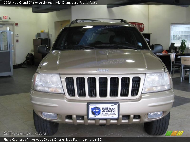 Champagne Pearl / Agate 1999 Jeep Grand Cherokee Limited 4x4