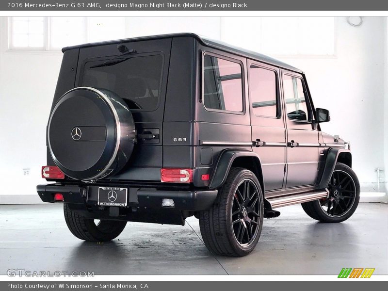 designo Magno Night Black (Matte) / designo Black 2016 Mercedes-Benz G 63 AMG