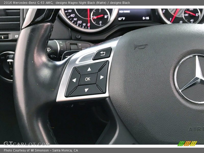 designo Magno Night Black (Matte) / designo Black 2016 Mercedes-Benz G 63 AMG
