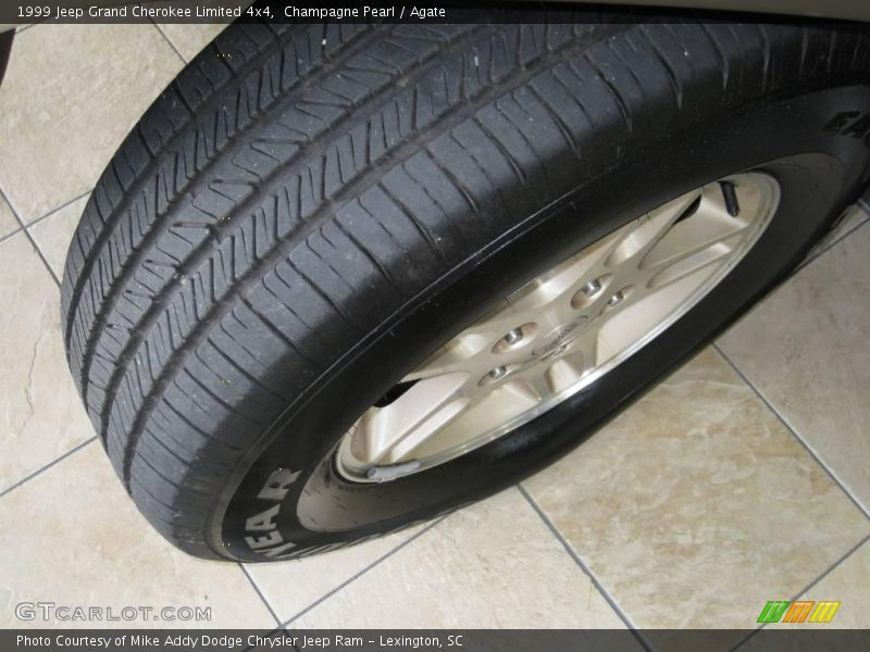 Champagne Pearl / Agate 1999 Jeep Grand Cherokee Limited 4x4