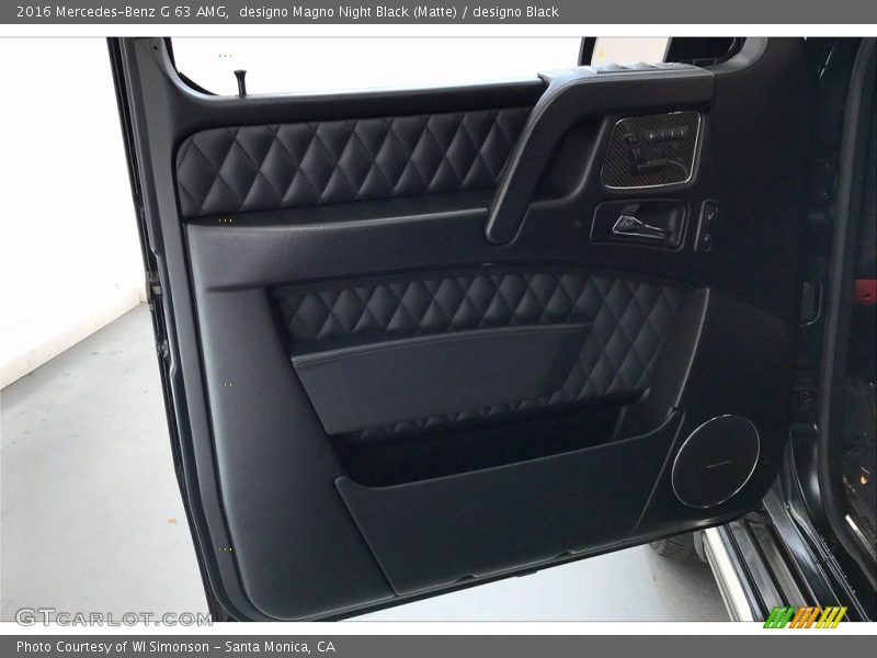 designo Magno Night Black (Matte) / designo Black 2016 Mercedes-Benz G 63 AMG