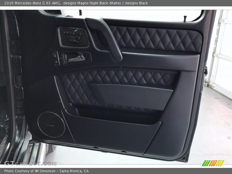 designo Magno Night Black (Matte) / designo Black 2016 Mercedes-Benz G 63 AMG