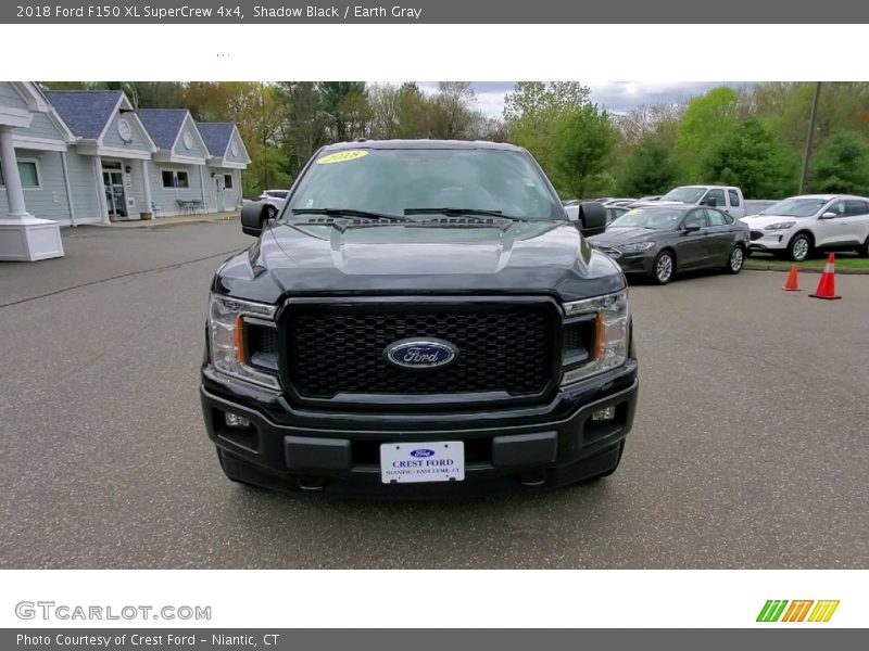 Shadow Black / Earth Gray 2018 Ford F150 XL SuperCrew 4x4