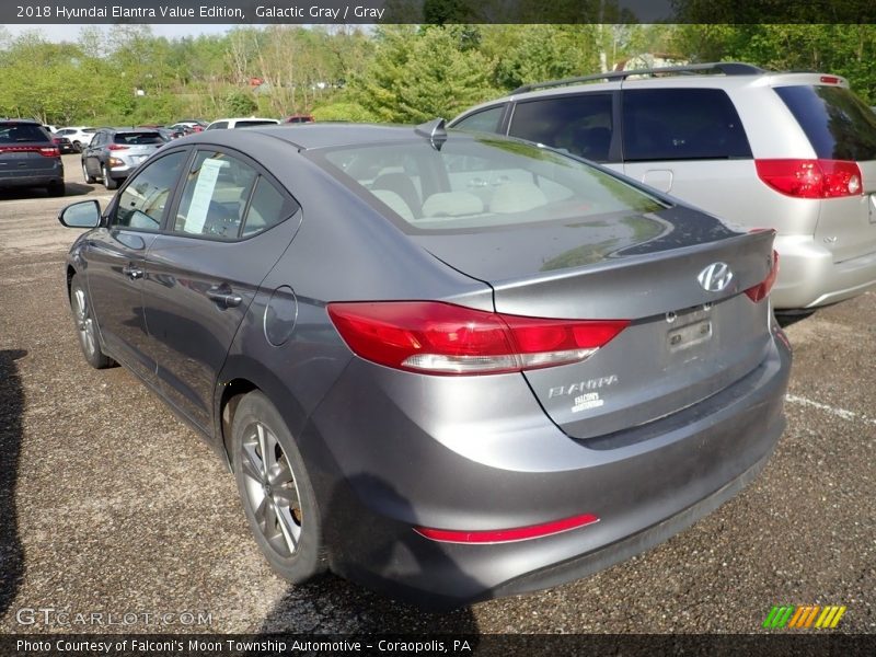 Galactic Gray / Gray 2018 Hyundai Elantra Value Edition