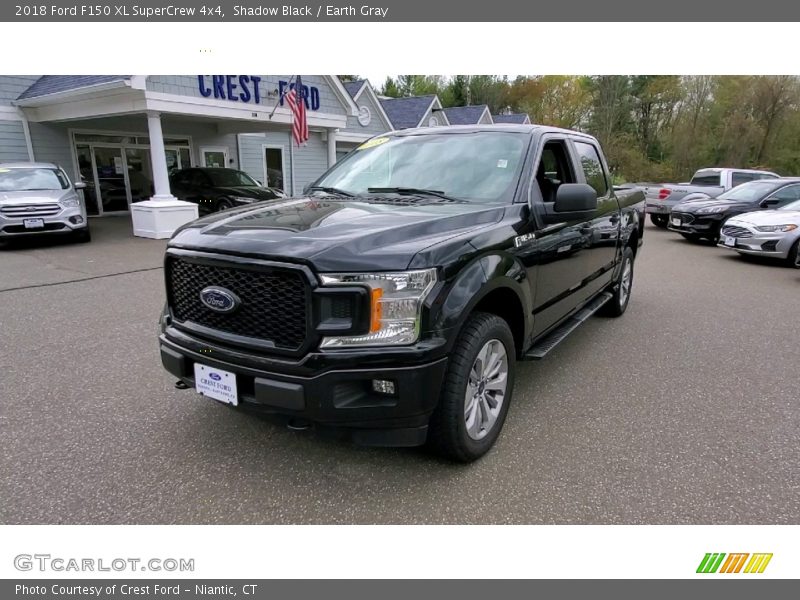 Shadow Black / Earth Gray 2018 Ford F150 XL SuperCrew 4x4
