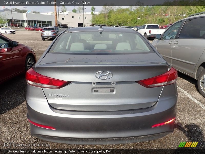 Galactic Gray / Gray 2018 Hyundai Elantra Value Edition