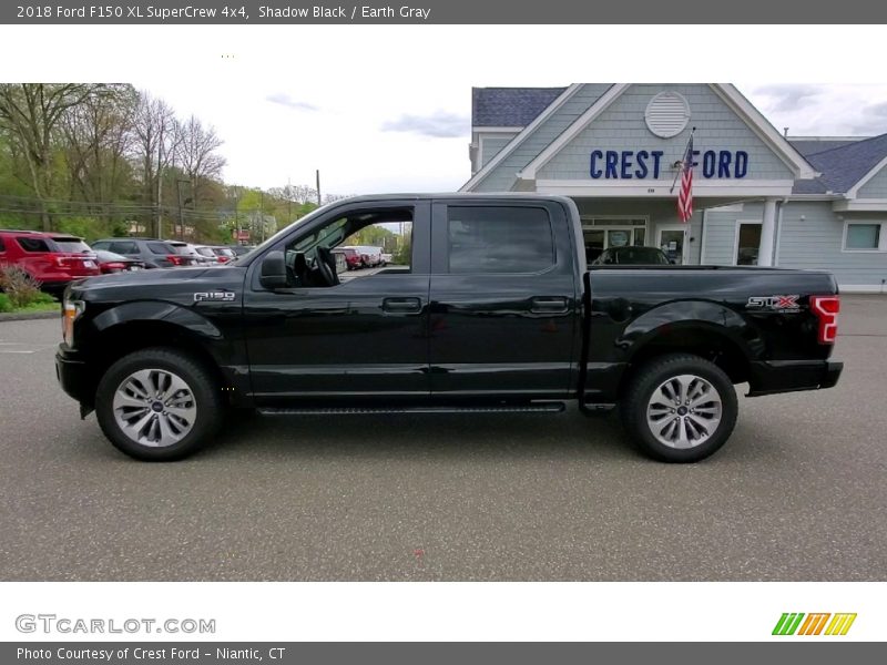 Shadow Black / Earth Gray 2018 Ford F150 XL SuperCrew 4x4