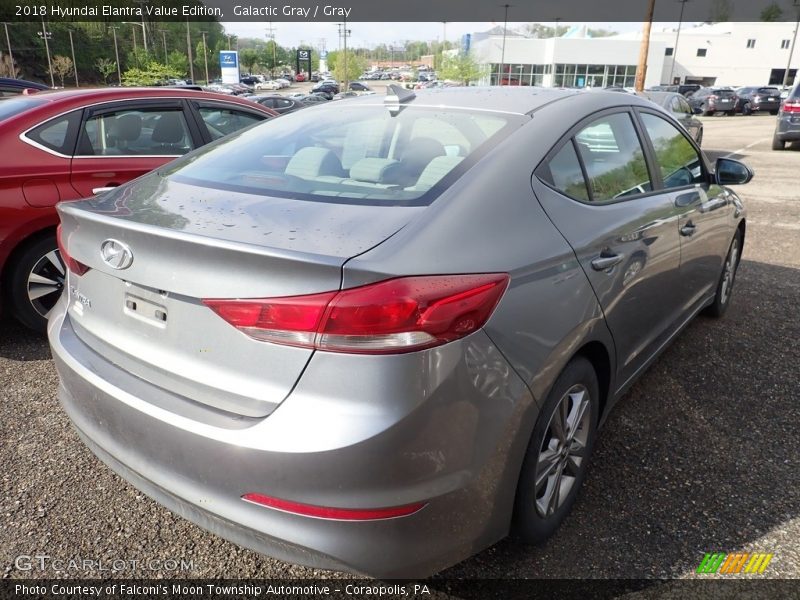 Galactic Gray / Gray 2018 Hyundai Elantra Value Edition