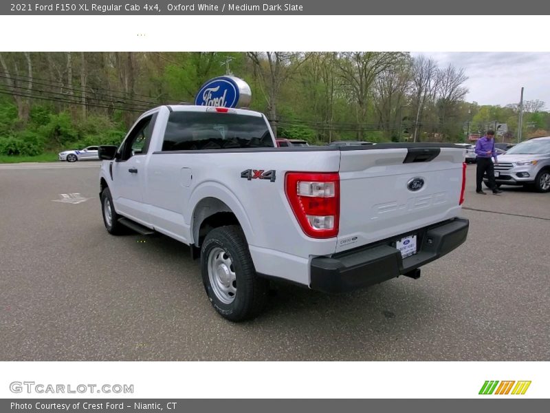 Oxford White / Medium Dark Slate 2021 Ford F150 XL Regular Cab 4x4