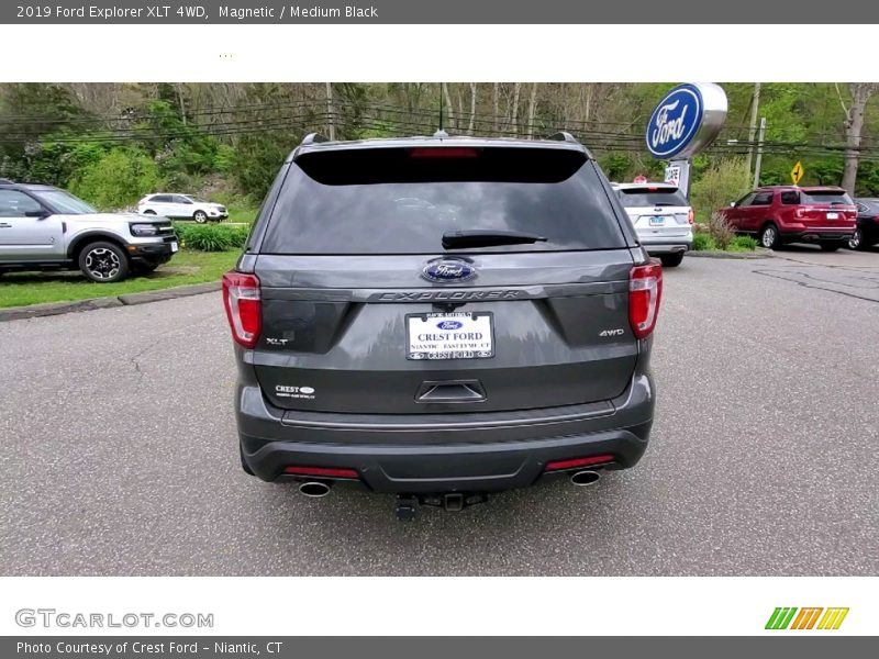 Magnetic / Medium Black 2019 Ford Explorer XLT 4WD