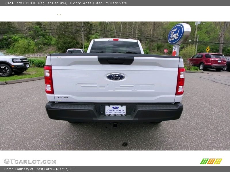 Oxford White / Medium Dark Slate 2021 Ford F150 XL Regular Cab 4x4