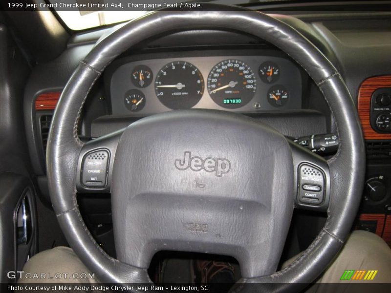 Champagne Pearl / Agate 1999 Jeep Grand Cherokee Limited 4x4
