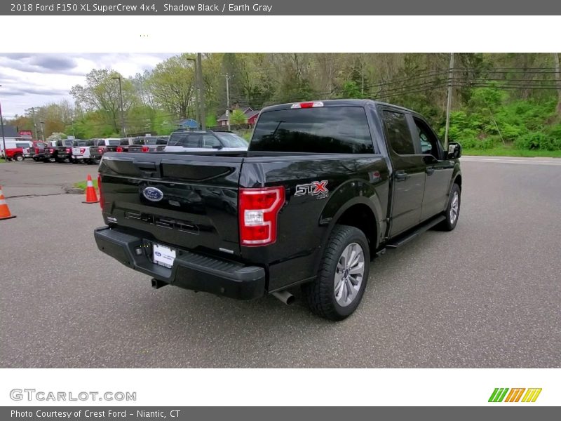 Shadow Black / Earth Gray 2018 Ford F150 XL SuperCrew 4x4