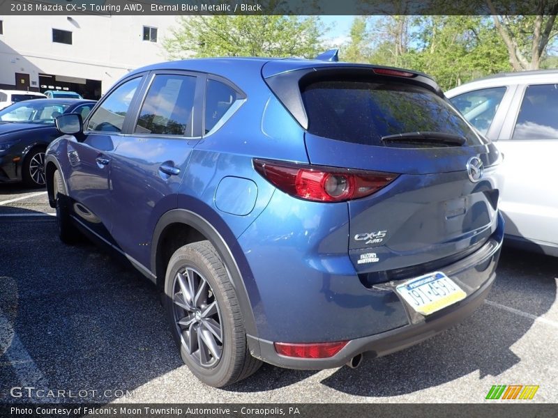 Eternal Blue Metallic / Black 2018 Mazda CX-5 Touring AWD