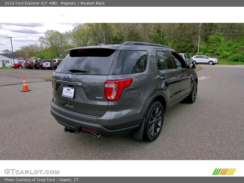 Magnetic / Medium Black 2019 Ford Explorer XLT 4WD