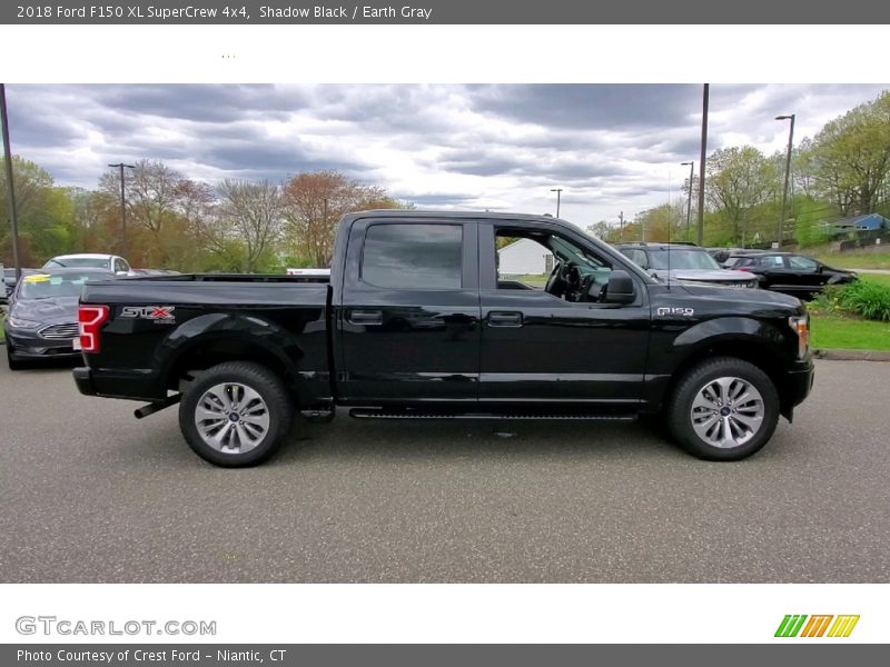 Shadow Black / Earth Gray 2018 Ford F150 XL SuperCrew 4x4