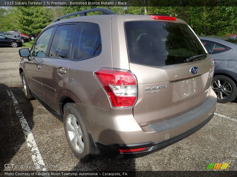 Burnished Bronze Metallic / Black 2015 Subaru Forester 2.5i Premium