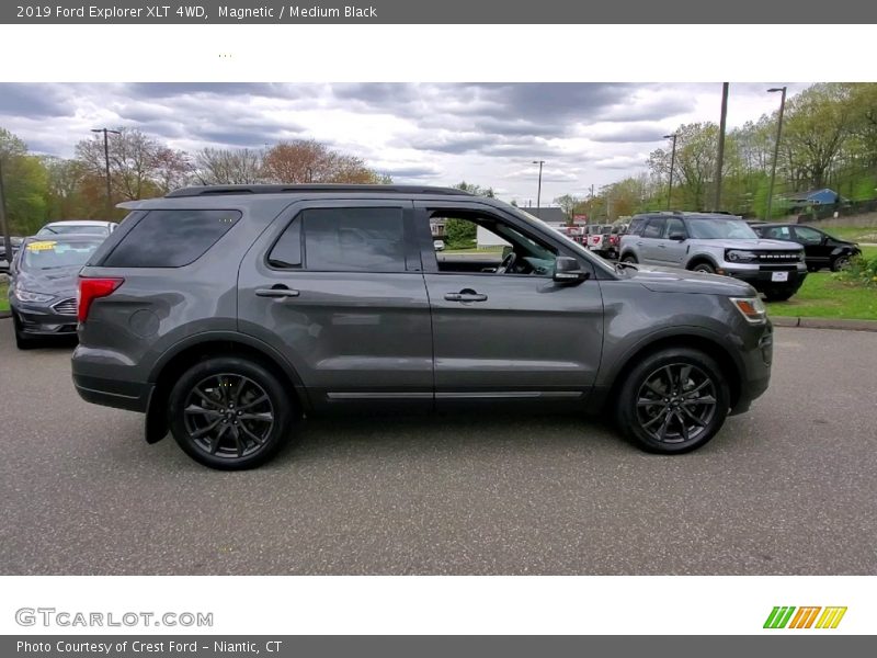 Magnetic / Medium Black 2019 Ford Explorer XLT 4WD