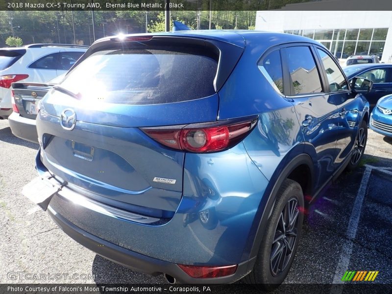 Eternal Blue Metallic / Black 2018 Mazda CX-5 Touring AWD