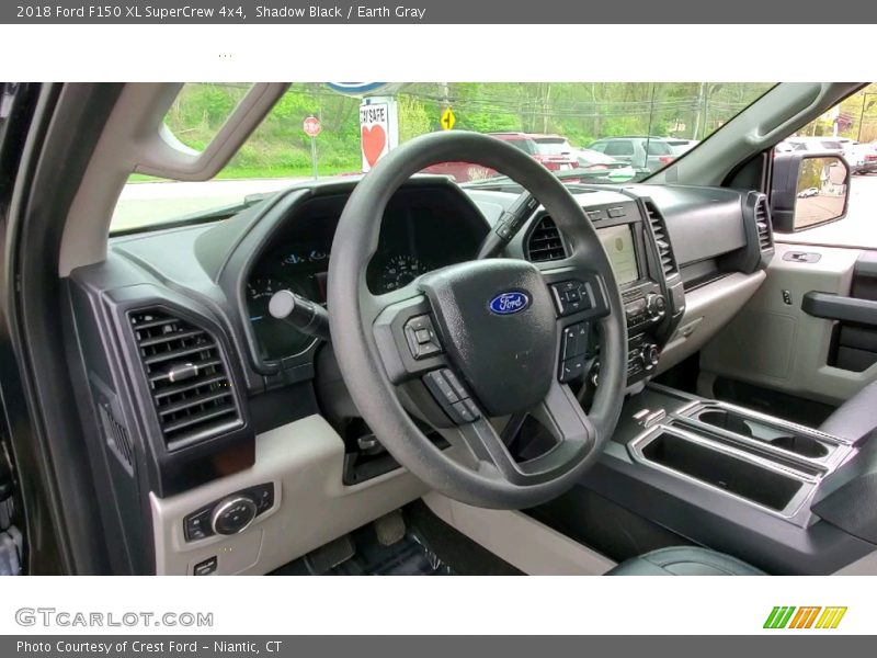 Shadow Black / Earth Gray 2018 Ford F150 XL SuperCrew 4x4