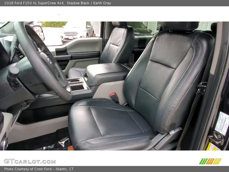 Shadow Black / Earth Gray 2018 Ford F150 XL SuperCrew 4x4