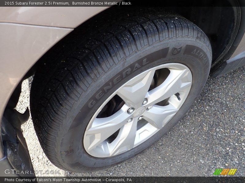 Burnished Bronze Metallic / Black 2015 Subaru Forester 2.5i Premium