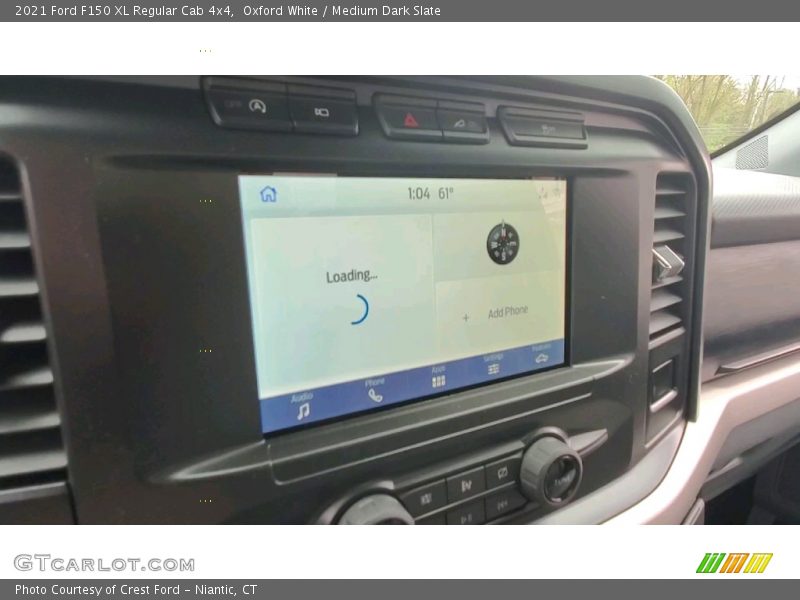 Oxford White / Medium Dark Slate 2021 Ford F150 XL Regular Cab 4x4