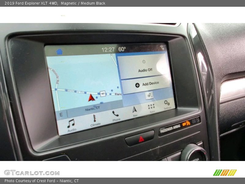 Magnetic / Medium Black 2019 Ford Explorer XLT 4WD