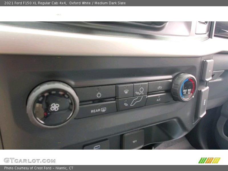 Oxford White / Medium Dark Slate 2021 Ford F150 XL Regular Cab 4x4