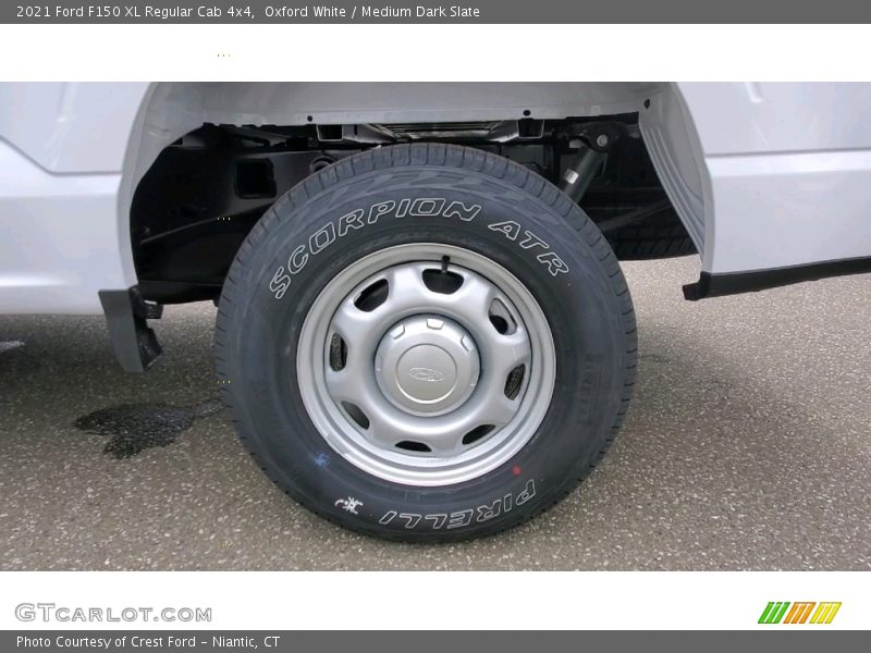 Oxford White / Medium Dark Slate 2021 Ford F150 XL Regular Cab 4x4