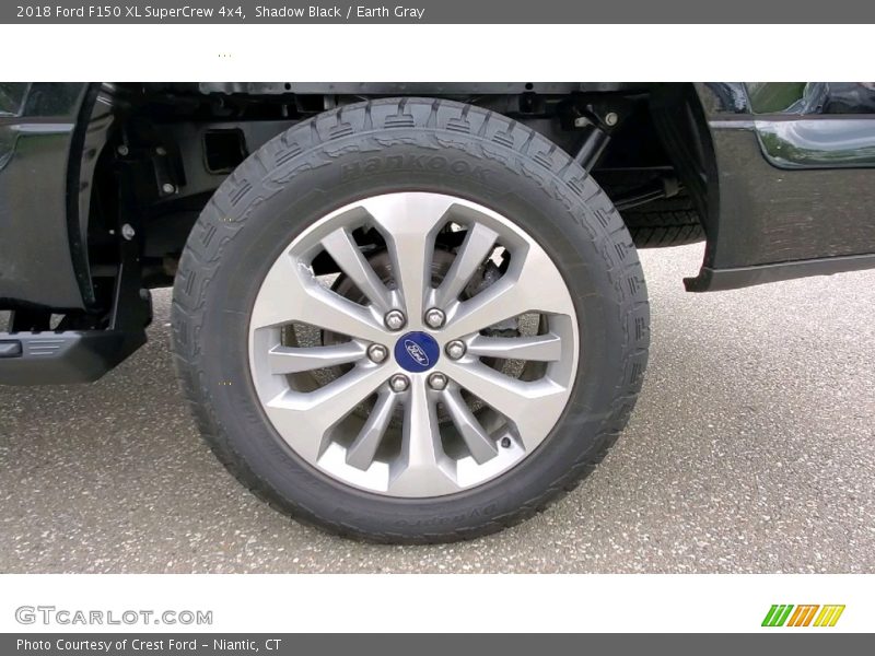 Shadow Black / Earth Gray 2018 Ford F150 XL SuperCrew 4x4