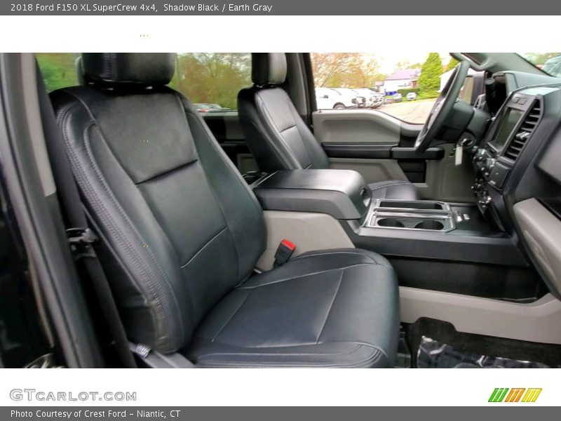Shadow Black / Earth Gray 2018 Ford F150 XL SuperCrew 4x4